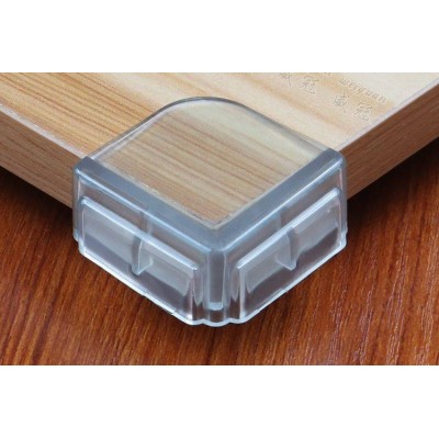 Silikoninis apsauginis kampas - kvadratas - 4 vnt - krašto