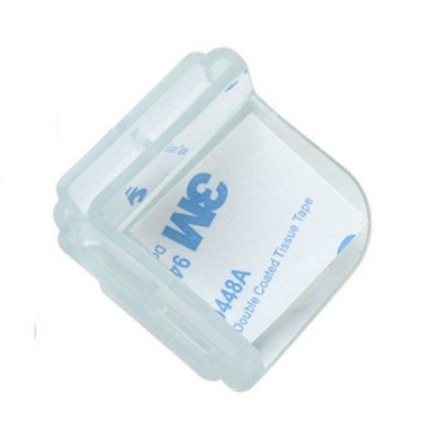 Silikoninis apsauginis kampas - kvadratas - 4 vnt - krašto