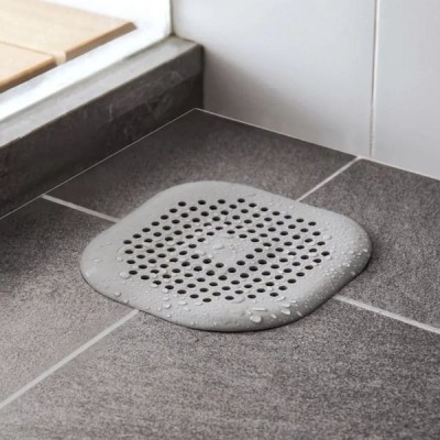 Kriauklės silikoninis sietelis - baltas kvadratas - Vonios