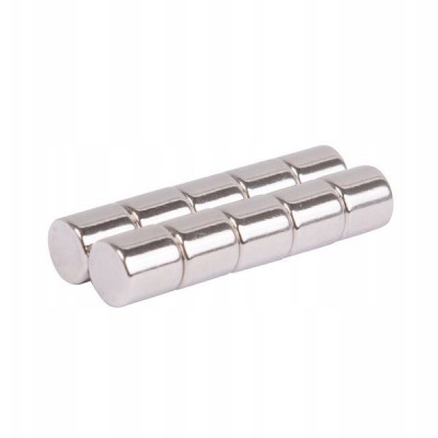 4x4 mm cilindrinis magnetas N35-N52 - neodimio magnetas-