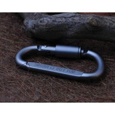 Aliumininis užsukamas kabliukas s-D - 80 mm - Karabinas -