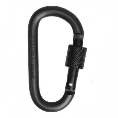 Aliuminio kabliukas 80 mm, užsukamas varžtais - juoda - s-D - Aliuminio kabliukas 80 mm, užsukamas varžtais - juoda - s-D -