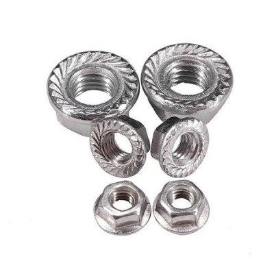 Šešiakampė veržlė su apykakle - M5 - 10 vnt - cinkuota -