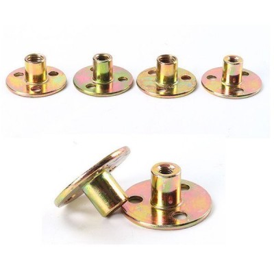 Užveržiamoji veržlė M6 6x25x1,2 su kakliuku - 3-skylė-