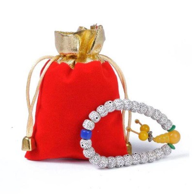 Zomšinis krepšys - mėlyna 12x15cm - Juvelyrinių dirbinių dovanų