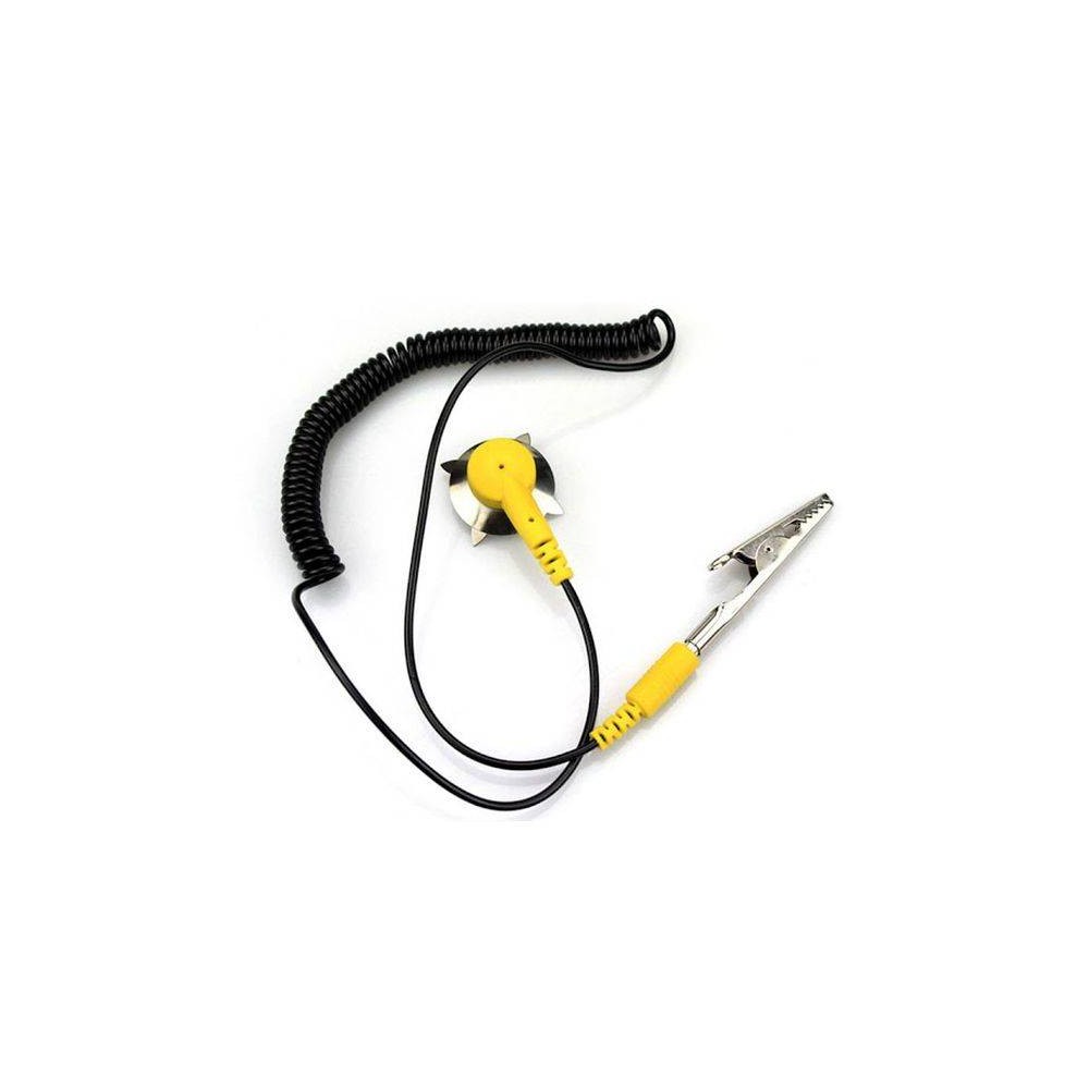 Prisegamas įžeminimo kabelis ESD kilimėliams - antistatinių Prisegamas įžeminimo kabelis ESD kilimėliams - antistatinių