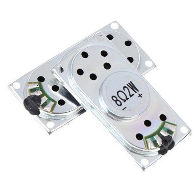 Mini garsiakalbis 2W 8 Ohm 20x40mm - skirtas užrašų knygutei