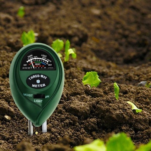 3-in-1 sodininkystės matuoklis - Dirvos pH matuoklis - 3-in-1 sodininkystės matuoklis - Dirvos pH matuoklis -