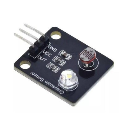 Pilkosios skalės jutiklis - 3.3-5V - Šviesos intensyvumo