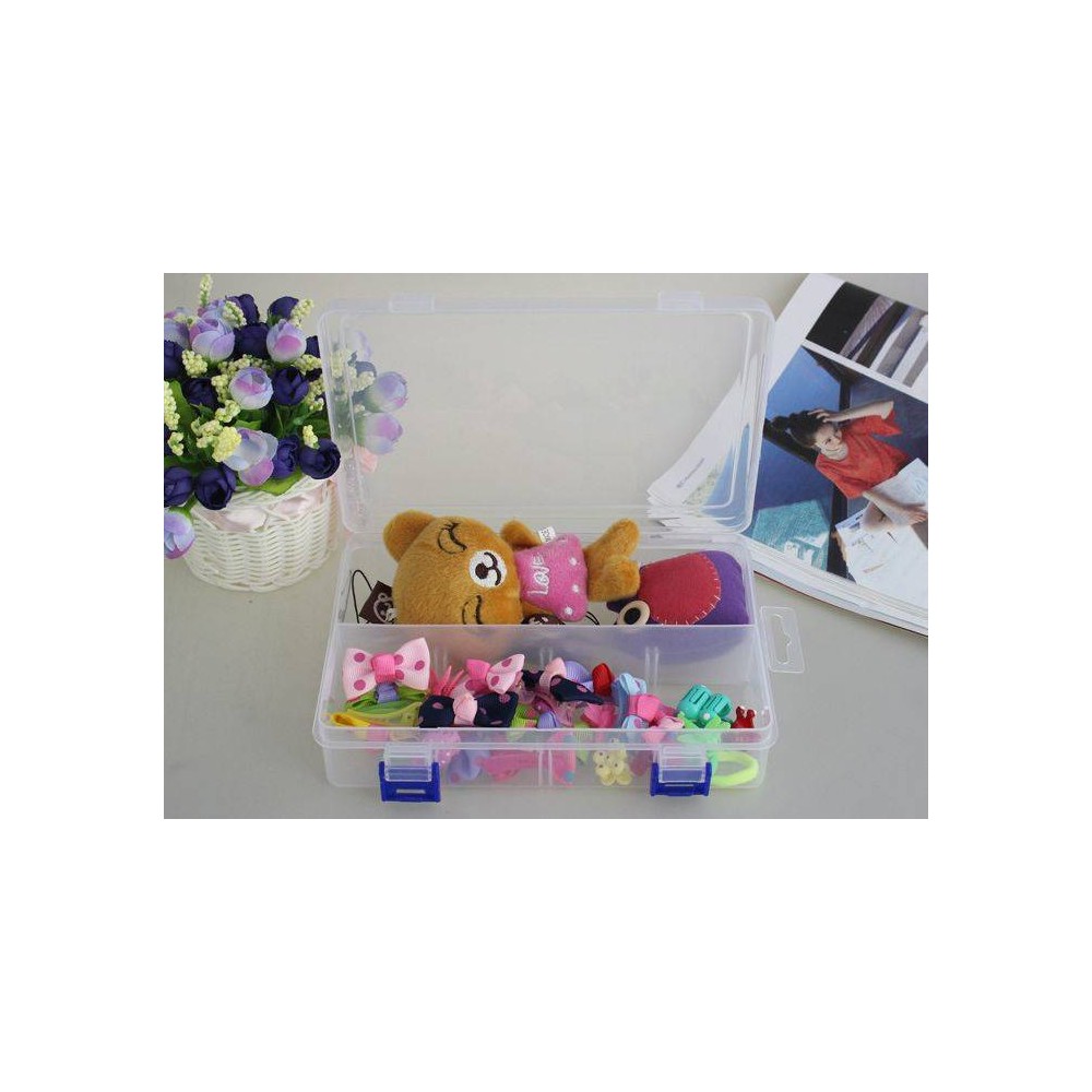 Organizatorius 2 skyriai 201x135x46 mm - smulkių daiktų laikymo Organizatorius 2 skyriai 201x135x46 mm - smulkių daiktų laikymo