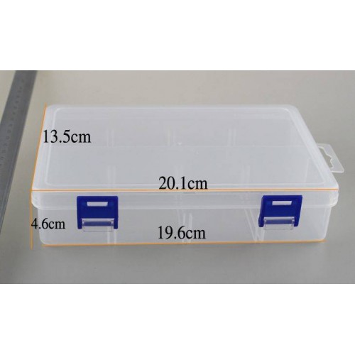 Organizatorius 2 skyriai 201x135x46 mm - smulkių daiktų laikymo Organizatorius 2 skyriai 201x135x46 mm - smulkių daiktų laikymo