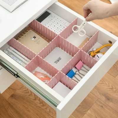 Stalčių pertvaros 37x7cm - Spintos organizatorius - 4