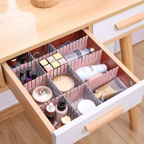 Stalčių pertvaros 37x7cm - Spintos organizatorius - 4