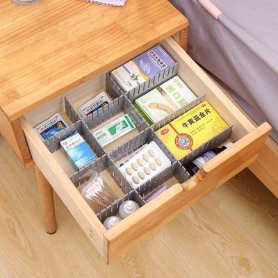 Stalčių pertvaros 47x7cm - Spintos organizatorius - 4