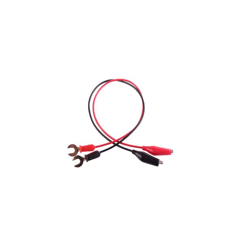 Jungiamasis kabelis 40 cm - šakutės jungtis-krokodilas -