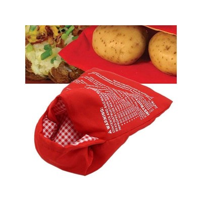 Mikrobangų krosnelėje kepamų bulvių kepimo rankovė - Bulvių