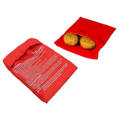 Mikrobangų krosnelėje kepamų bulvių kepimo rankovė - Bulvių