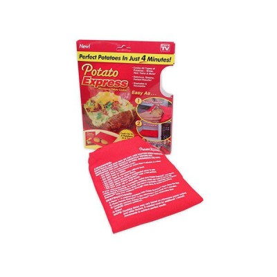 Mikrobangų krosnelėje kepamų bulvių kepimo rankovė - Bulvių