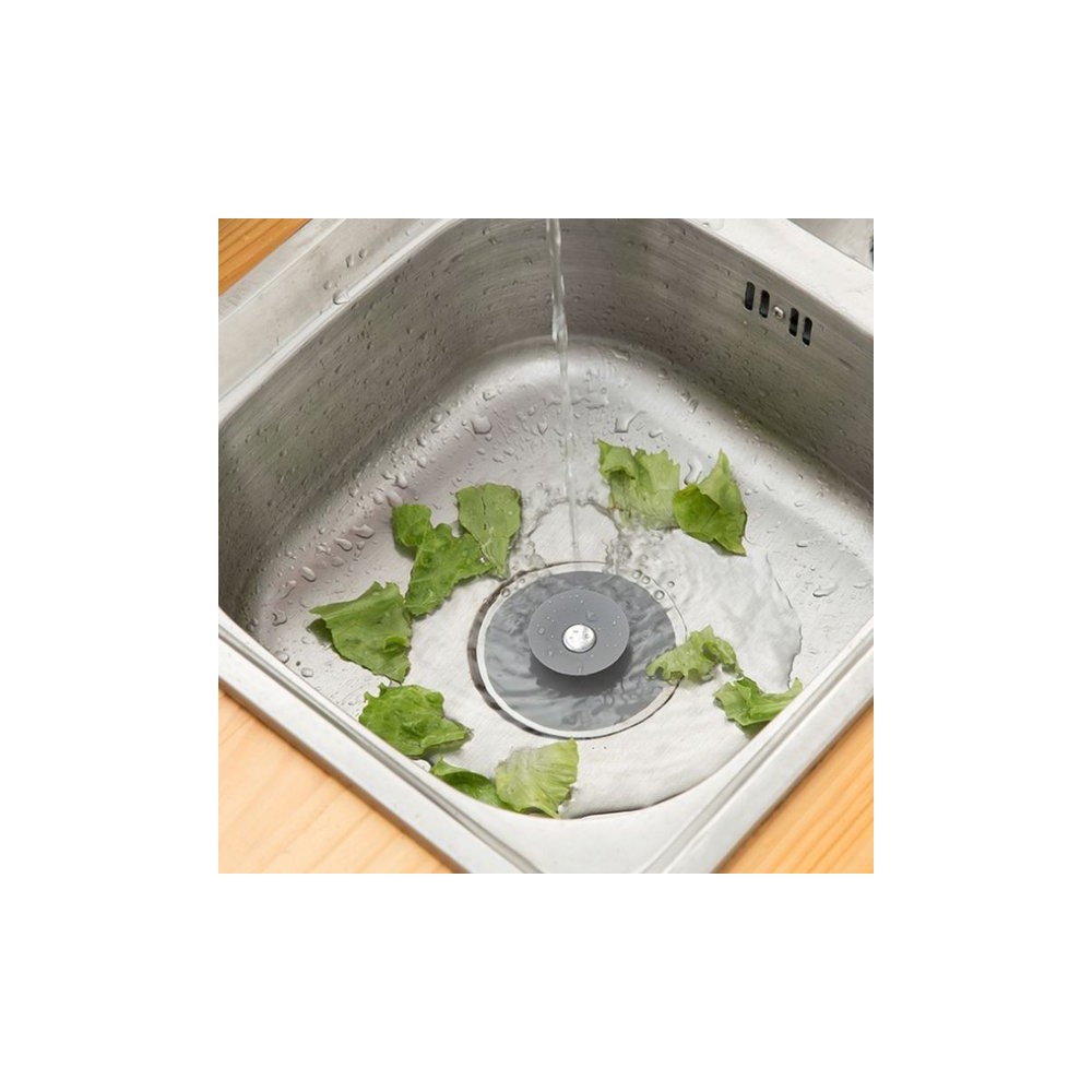 Kamštis su sieteliu - Silikoninis kamštis praustuvo Kamštis su sieteliu - Silikoninis kamštis praustuvo