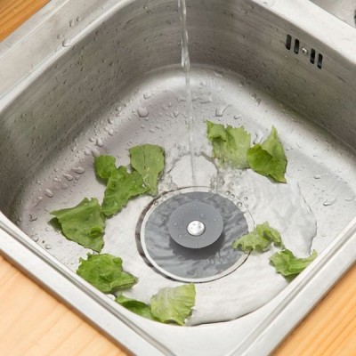 Kamštis su sieteliu - Silikoninis kamštis praustuvo