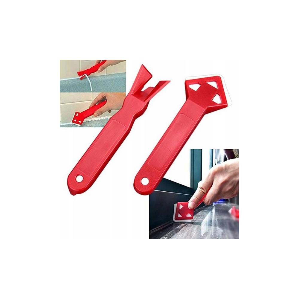 Klijų ir silikono šalinimo grandikliai - 2 vnt - mentele - Klijų ir silikono šalinimo grandikliai - 2 vnt - mentele -