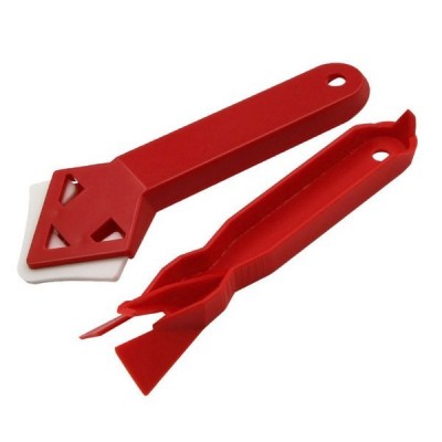 Klijų ir silikono šalinimo grandikliai - 2 vnt - mentele -