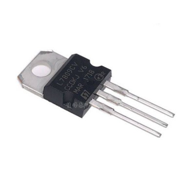 Stabilizatorius L7809 9V 1,5A - į būstą-220 - stabilizatoriaus