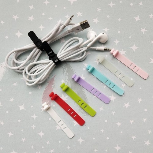 Silikoninis Užtraukiamas dirželis - raudona - Organizatorius -