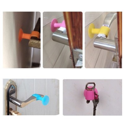 Durų rankenos buferis - Silikoninis durų ribotuvas - Durų