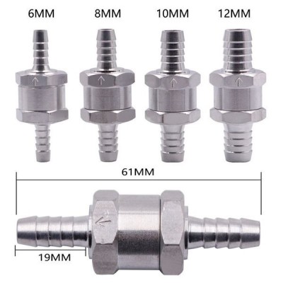 6 mm atbulinis vožtuvas - vienkryptis - aliuminis-Pagrindinis