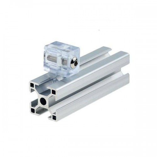 Tvirtinimo blokas aliuminio profiliams jungti 2020 - Plastikinė