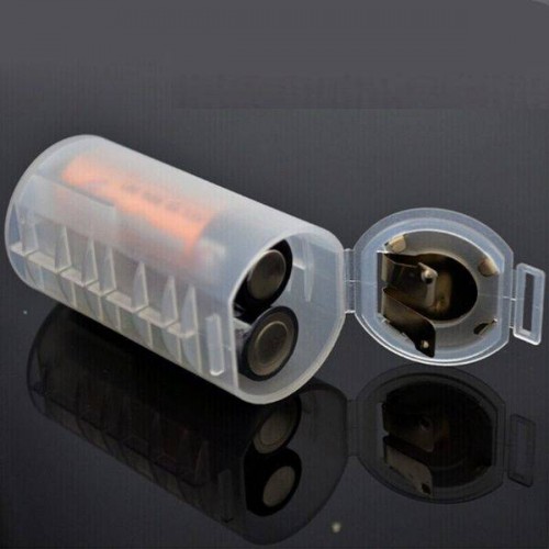 Baterijos dėklas - adapteris 2xAA į R20/D-Pagrindinis Baterijos dėklas - adapteris 2xAA į R20/D-Pagrindinis