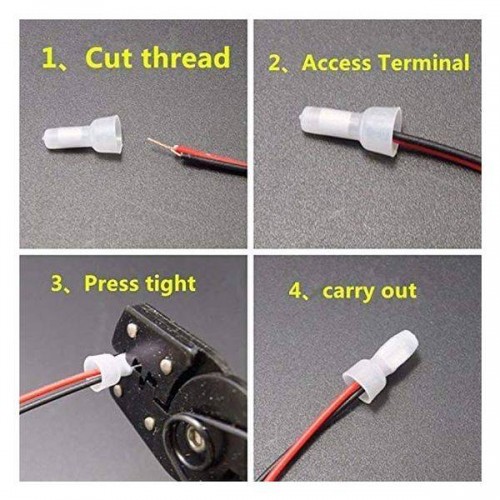 Izoliuotas kabelio galas ZPI 2.5 - 10 vnt - Kabelio galinis Izoliuotas kabelio galas ZPI 2.5 - 10 vnt - Kabelio galinis