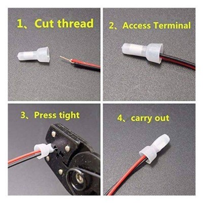 Izoliuotas kabelio galas ZPI 2.5 - 10 vnt - Kabelio galinis