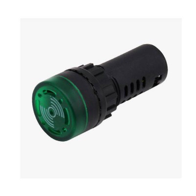 Švilpukas LED šviečia žaliai - AD16-22SM - kontrolinė