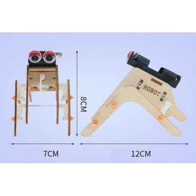 Aštuonkojis robotas - bioninis voras - PASIDARYK PATS - Medinis