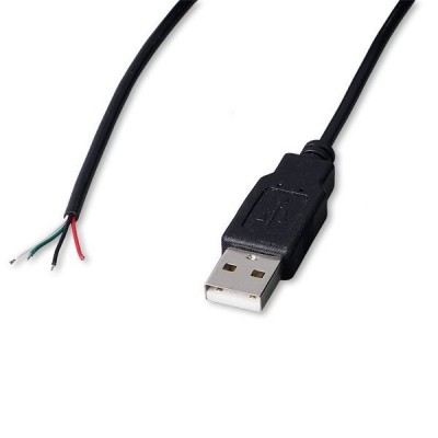 USB kištukas su 30 cm kabeliu - USB maitinimo laidas-Pagrindinis