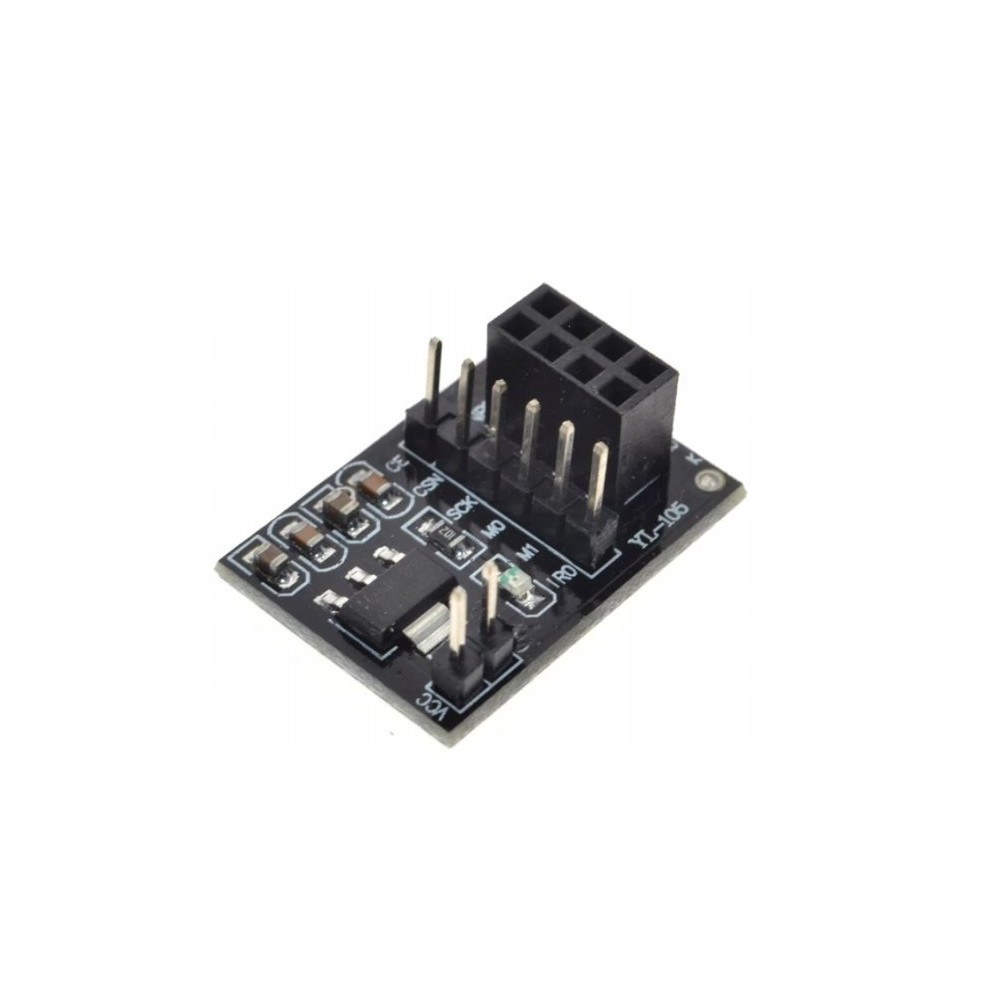 Belaidžio modulio NRF2 adapteris4L01 - 8PIN plokštė-