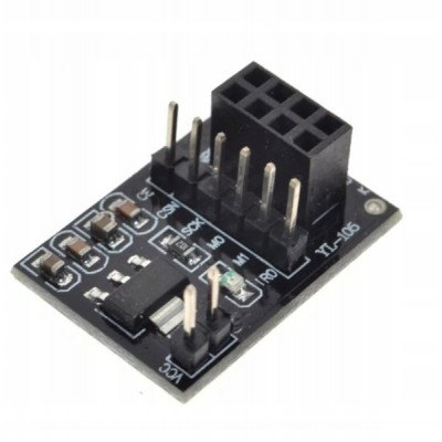 Belaidžio modulio NRF2 adapteris4L01 - 8PIN plokštė-