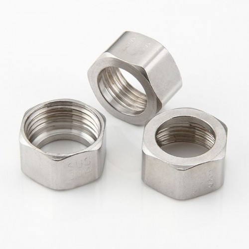 1/2" veržlė iš 304 nerūdijančiojo plieno, skirta 16 mm