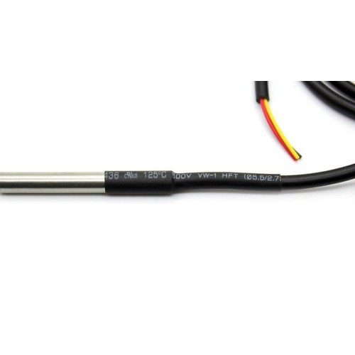 Skaitmeninis temperatūros jutiklis klonas DS18B20 vandeniui Skaitmeninis temperatūros jutiklis klonas DS18B20 vandeniui