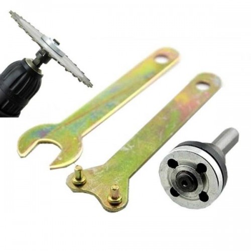 Veržlės veržlė su poveržle M10 - kampinio šlifuoklio disko Veržlės veržlė su poveržle M10 - kampinio šlifuoklio disko