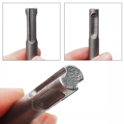 Adapteris - sDS PLUS adapteris 1/4" 60 mm antgaliams - BIT HEX Adapteris - sDS PLUS adapteris 1/4" 60 mm antgaliams - BIT HEX