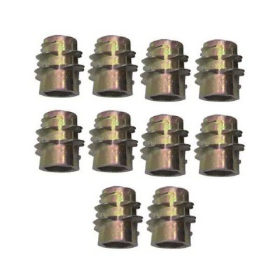 Medinė jungtis su dvigubu sriegiu M5x10 mm - 10 vnt - Baldų