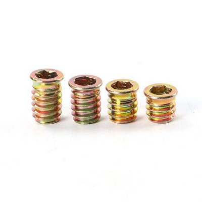 Medinė jungtis su dvigubu sriegiu M6x25 mm - 10 vnt - Baldų