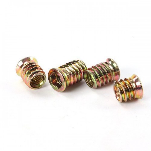 Medinė jungtis su dvigubu sriegiu M8x25 mm - 10 vnt - Baldų