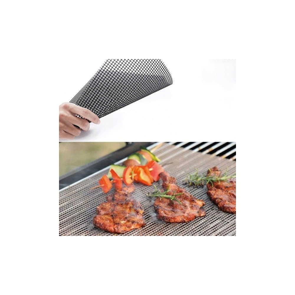 Tefloninis tinklinis grilio kilimėlis 30x40 cm - PTFE įdėklas Tefloninis tinklinis grilio kilimėlis 30x40 cm - PTFE įdėklas