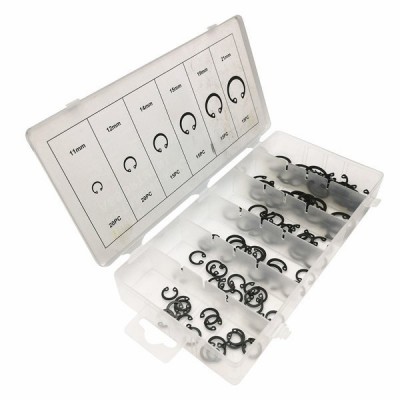 100 vienetų E spaustukų rinkinys-klipai - 11-21 mm-Pagrindinis