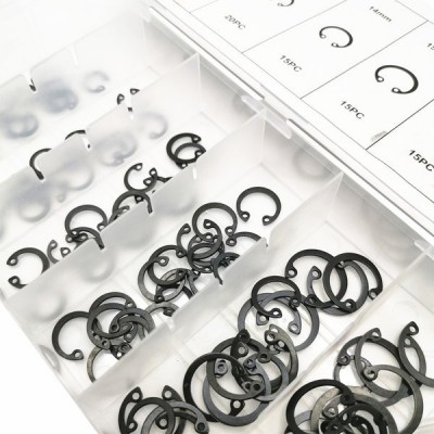 100 vienetų E spaustukų rinkinys-klipai - 11-21 mm-Pagrindinis