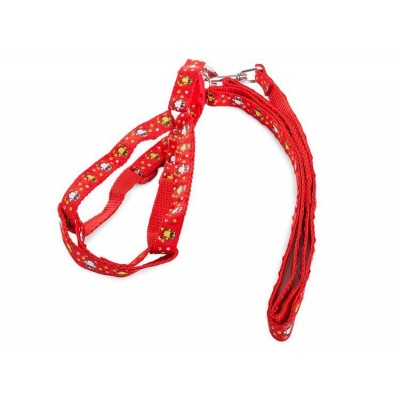 Pavadėlis su diržais šuniui, katei, triušiui - maišyti